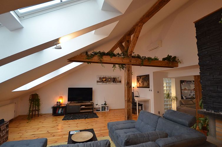 Appartement Wohnung "Attic Josefov" mit eigener Terrasse
