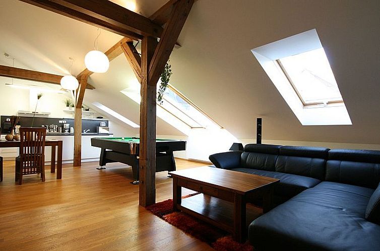 Appartement Luxuriöse Altbau-Dachgeschosswohnung in Prag