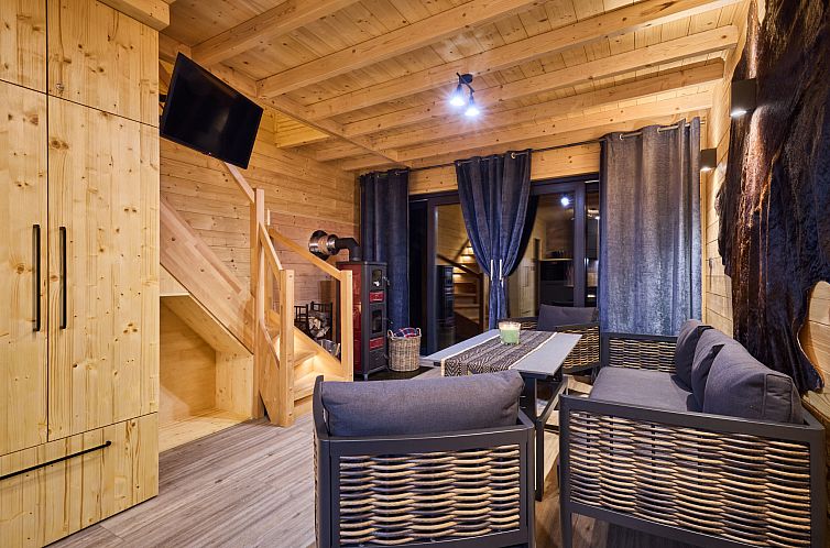 Vakantiehuis Luxe Timber Lodge & Relaxing Bath