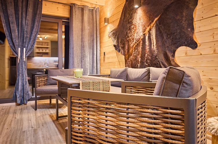 Vakantiehuis Luxe Timber Lodge & Relaxing Bath