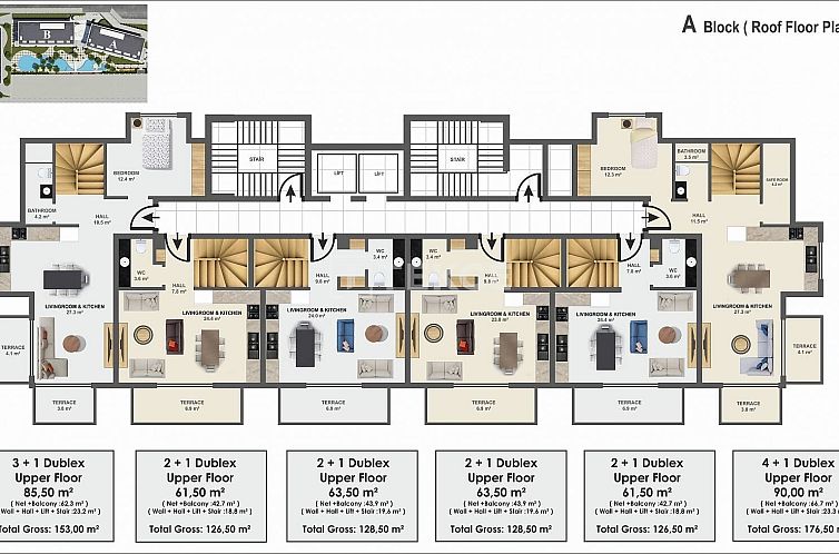 Appartement in Alanya