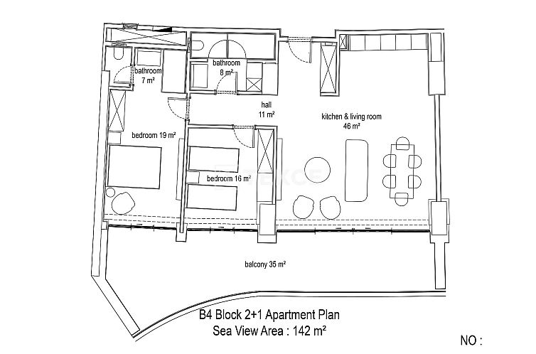 Appartement in Alanya