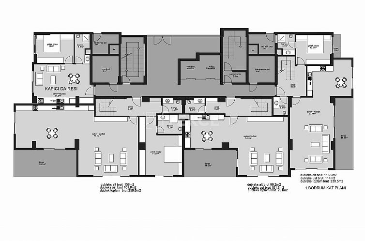 Appartement in Alanya