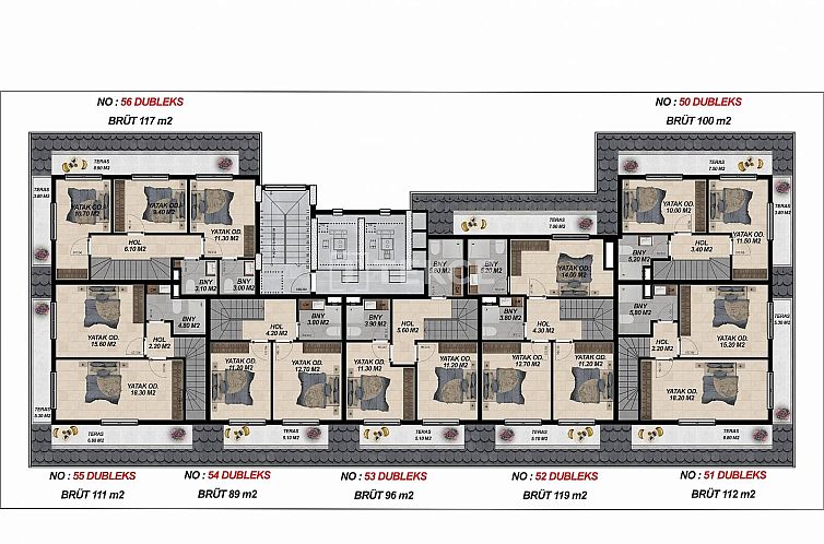 Appartement in Alanya