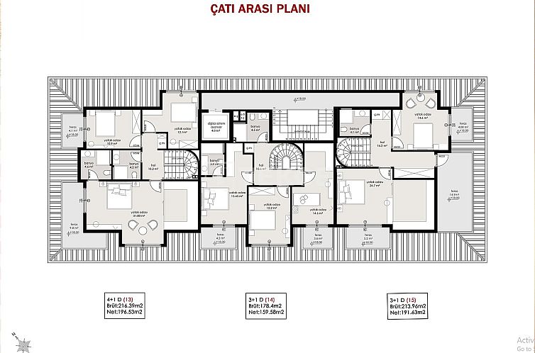 Appartement in Alanya
