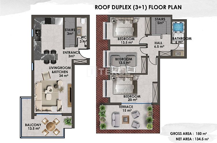 Appartement in Alanya