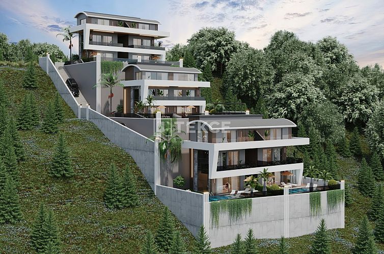 Vrijstaande woning in Alanya