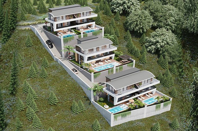 Vrijstaande woning in Alanya