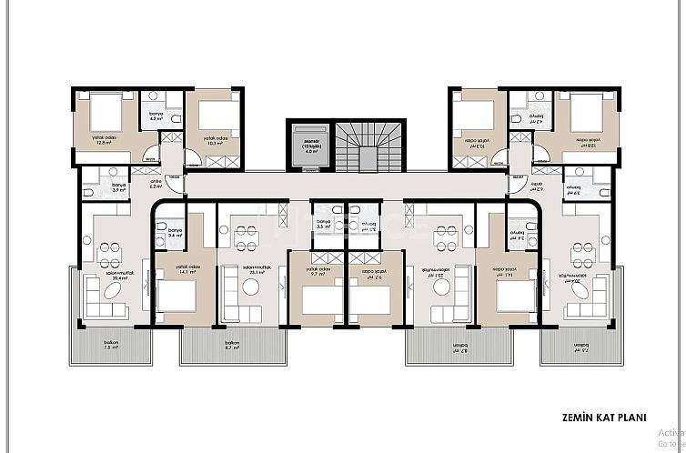 Appartement in Alanya