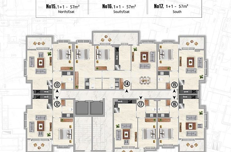 Appartement in Alanya