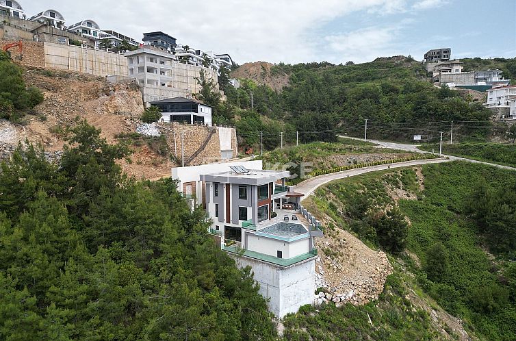 Vrijstaande woning in Alanya