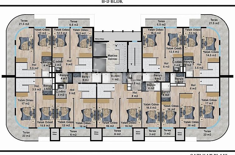 Appartement in Alanya