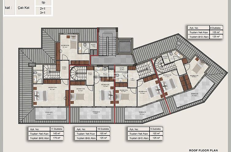 Appartement in Alanya