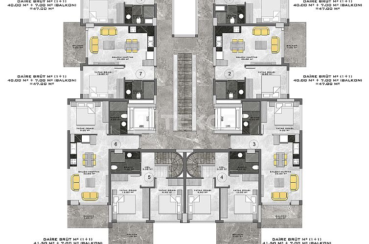 Appartement in Alanya