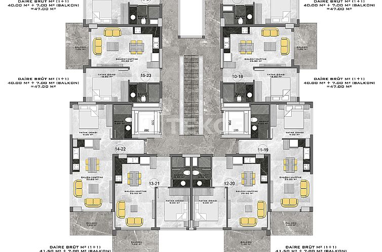 Appartement in Alanya