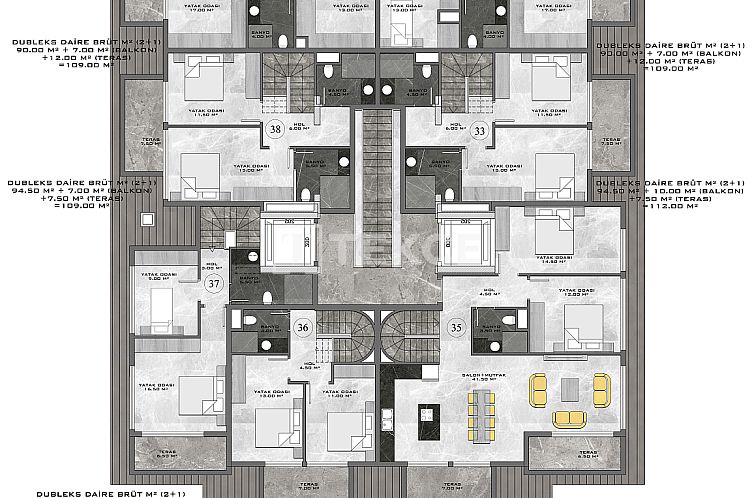 Appartement in Alanya