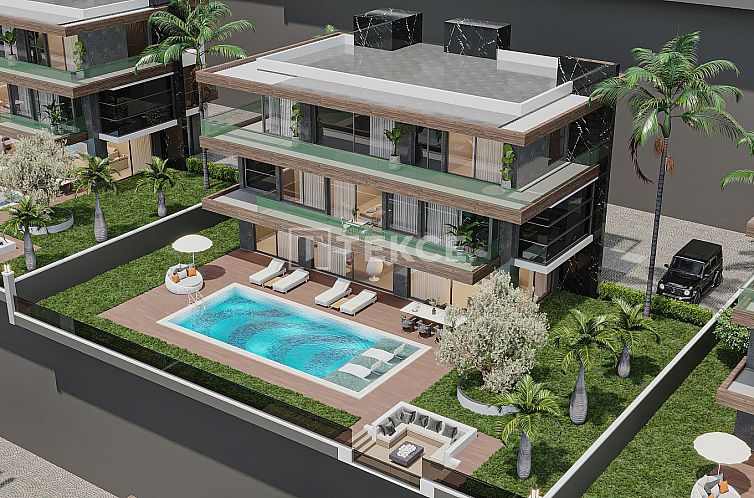 Vrijstaande woning in Alanya