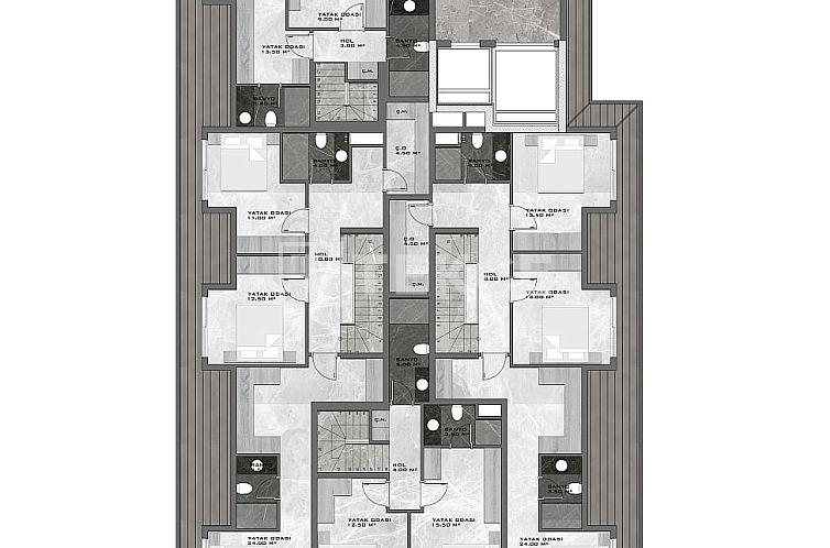 Appartement in Mahmutlar