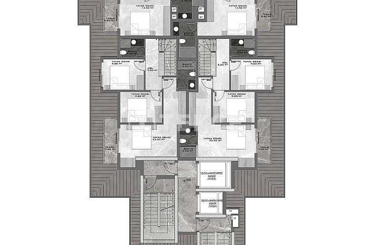 Appartement in Mahmutlar