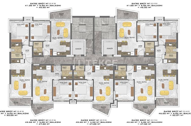 Appartement in Alanya