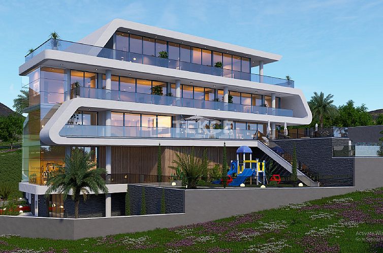 Vrijstaande woning in Alanya