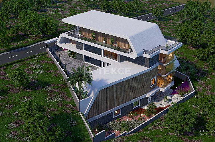 Vrijstaande woning in Alanya