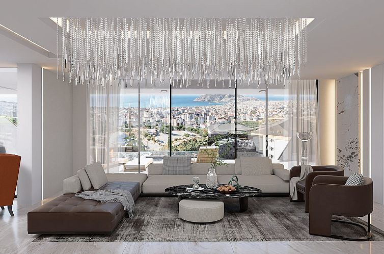 Vrijstaande woning in Alanya