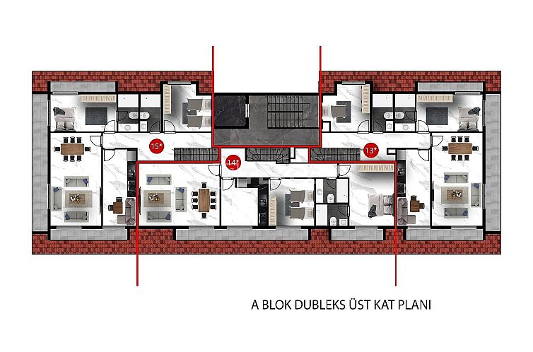 Appartement in Alanya