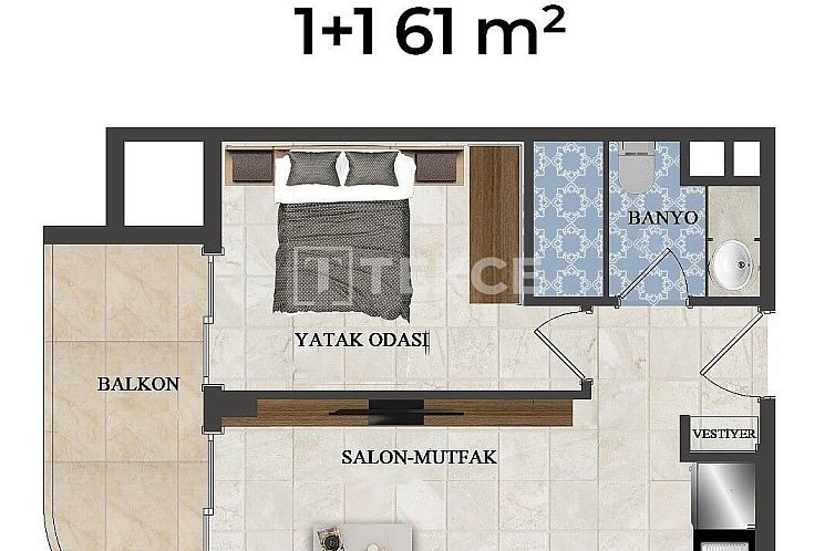 Appartement in Avsallar