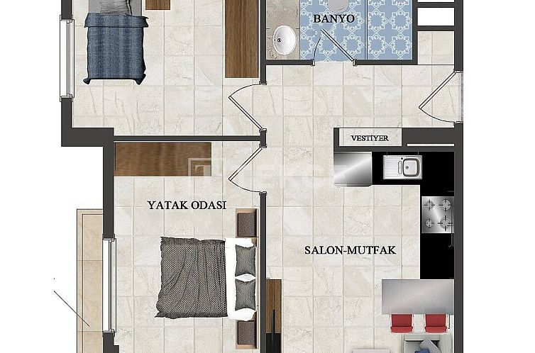 Appartement in Avsallar