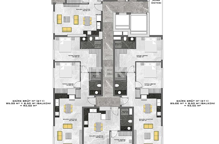 Appartement in Alanya
