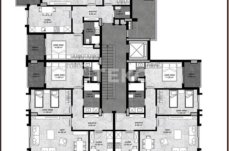 Appartement in Alanya