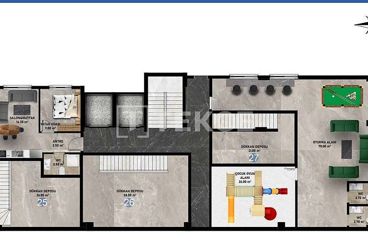 Appartement in Alanya