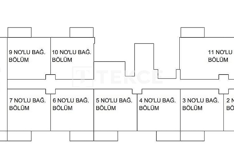 Appartement in Pazarcı
