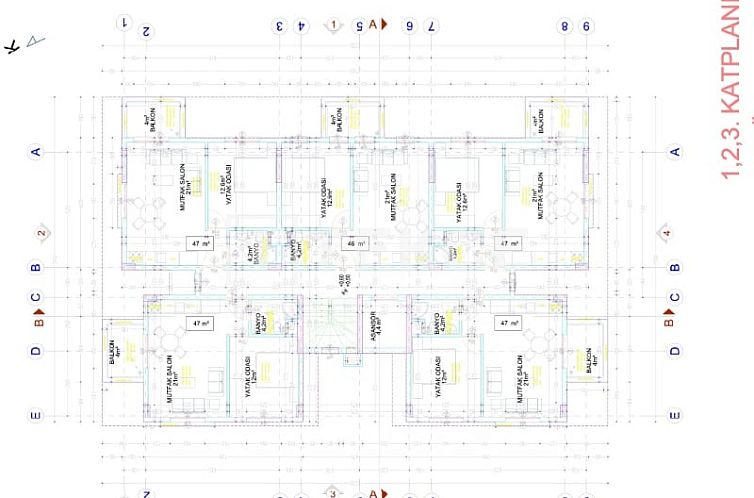 Appartement in Gazipasa