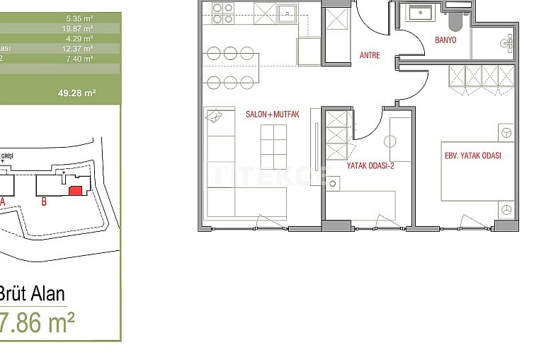 Appartement in Gazipasa