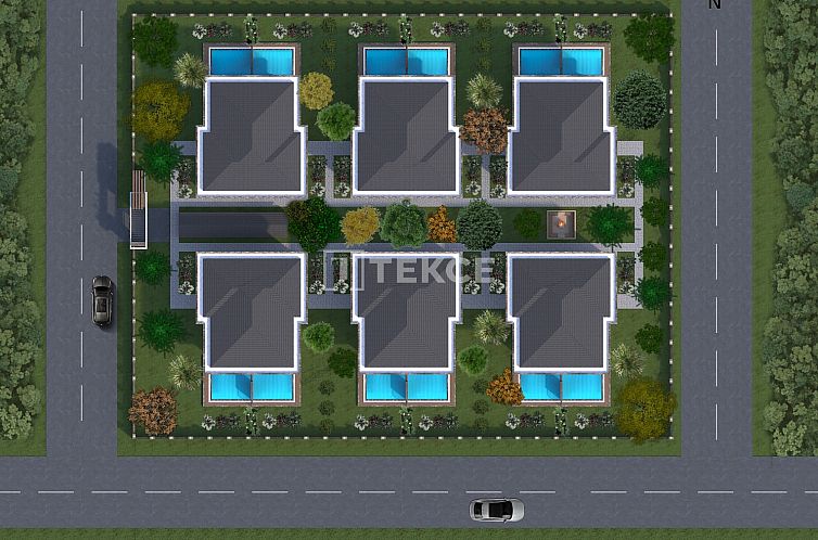 Vrijstaande woning in Döşemealtı