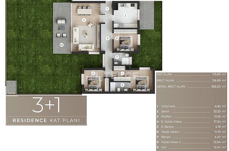 Appartement in Çeşme