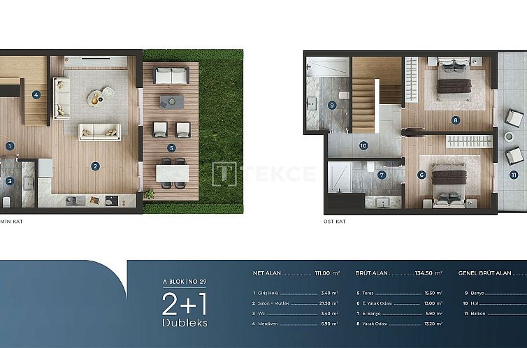 Appartement in 16 Eylül
