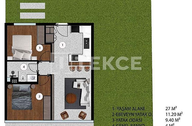 Appartement in Çeşme