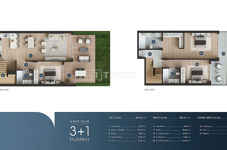 Appartement in Çeşme