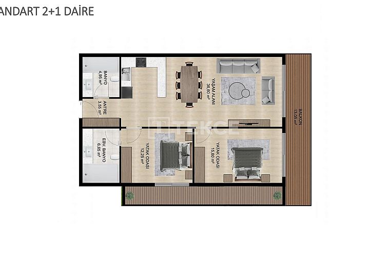 Appartement in Çeşme