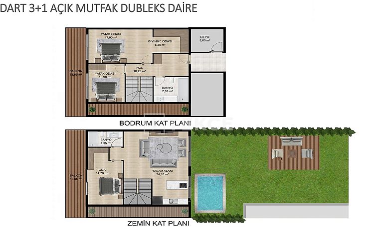 Appartement in Çeşme