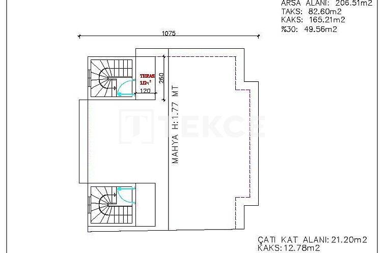 Vrijstaande woning in Urla