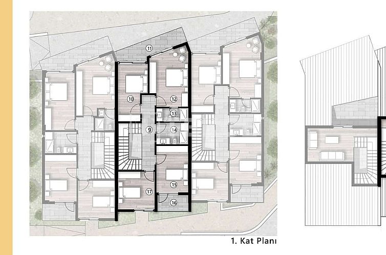 Geschakelde woning in M. Fevzi Çakmak