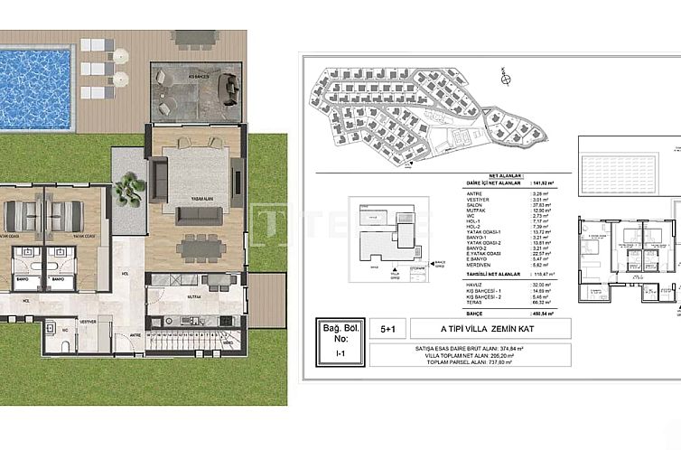 Vrijstaande woning in Urla