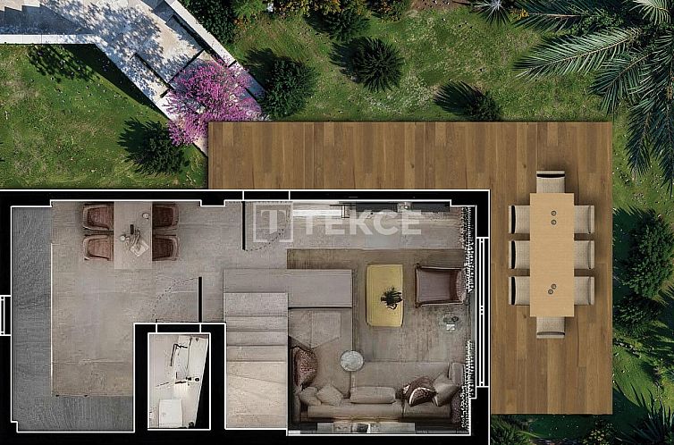 Geschakelde woning in Boğaziçi