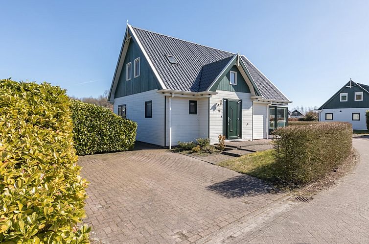 Vacation home Hawthorn 6 in Gasselternijveen, Drenthe, with spacious driveway and green surroundings, ideal for a relaxing stay.