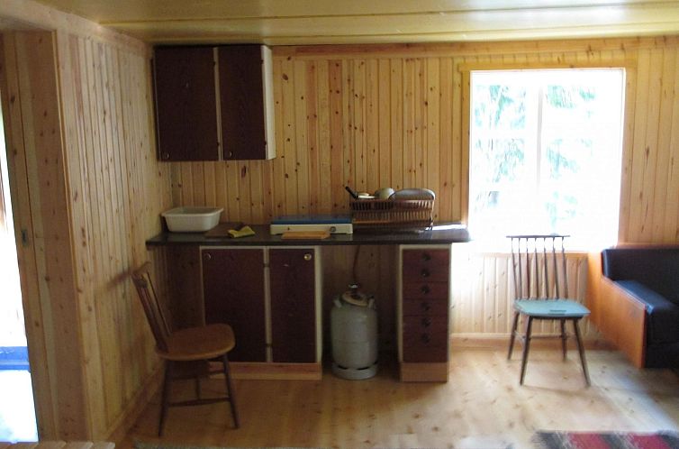 Vakantiehuis Einfache Holzhütte für das wahre Naturerlebni