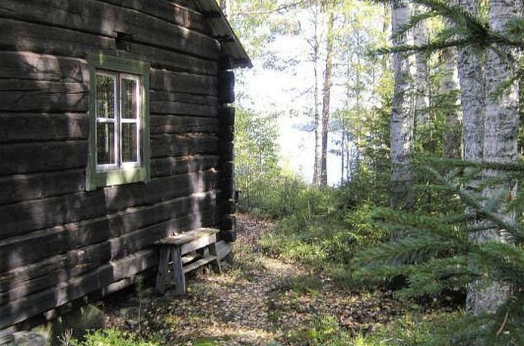 Vakantiehuis Blockhütte für das wahre Naturerlebnis am See